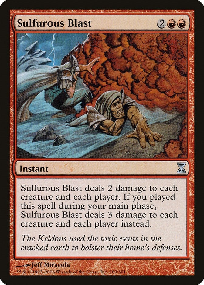 Sulfurous Blast (180) [TSP] - MTG Single