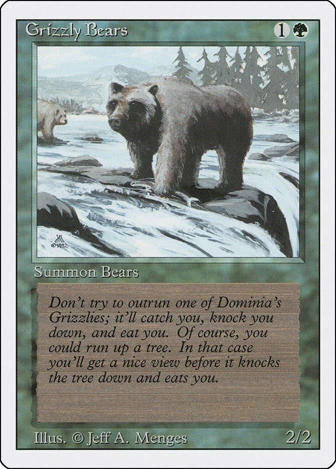 Grizzly Bears [3ED] - MTG Single