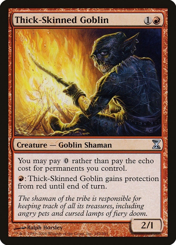 Thick-Skinned Goblin (182) [TSP] - MTG Single