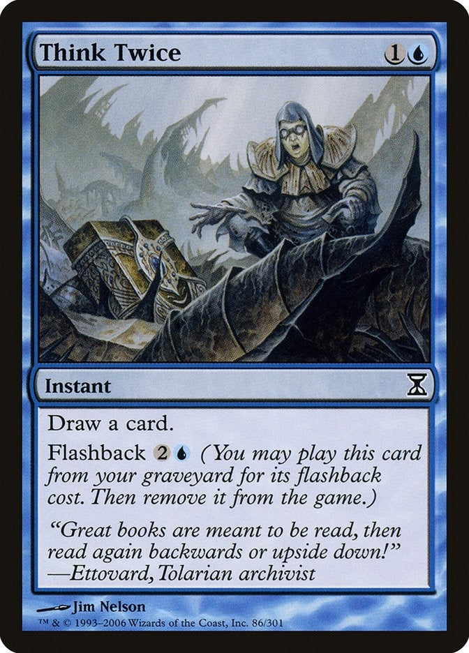 Think Twice (86) [TSP] - MTG Single