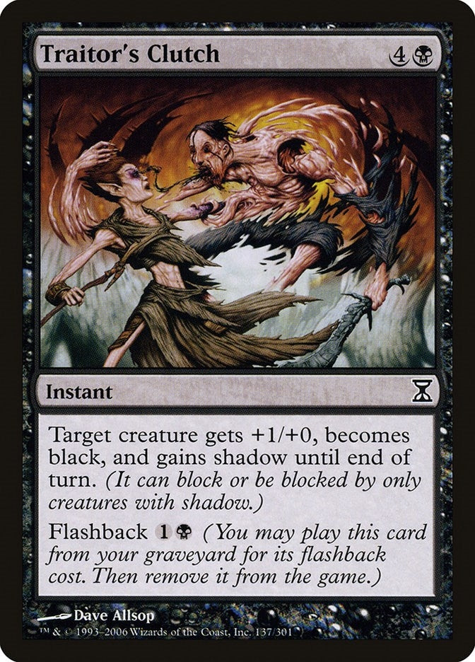 Traitor’s Clutch (137) [TSP] - MTG Single