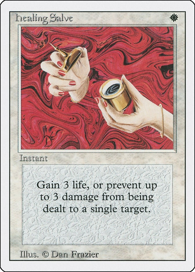 Healing Salve [3ED] - MTG Single