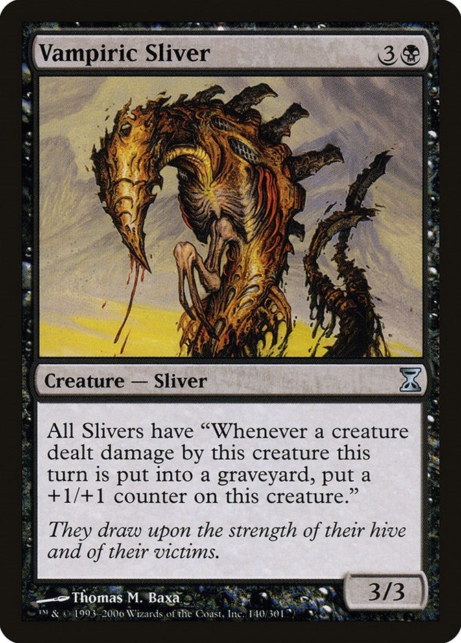 Vampiric Sliver (140) [TSP] - MTG Single