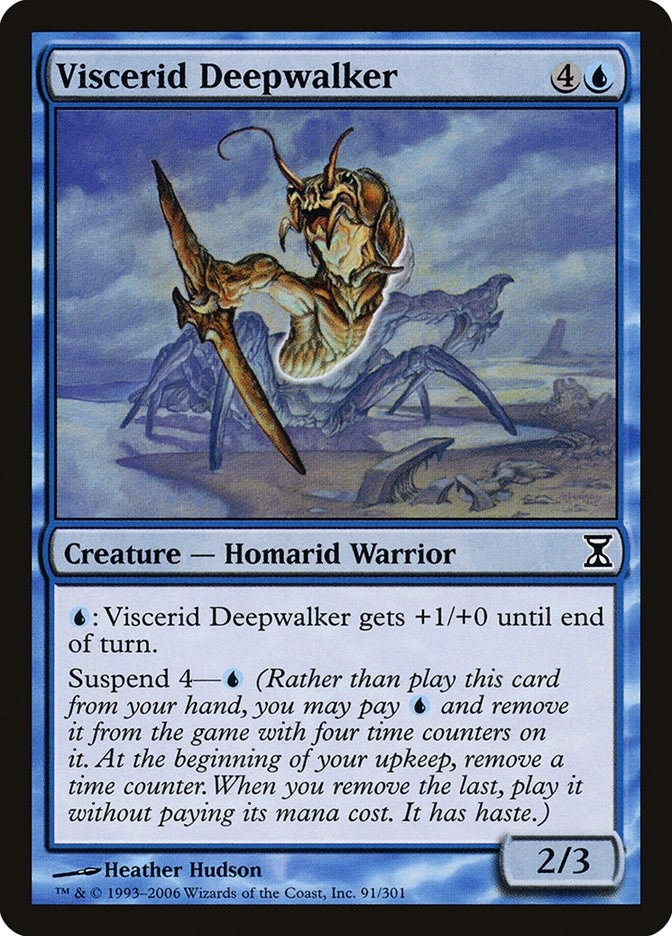 Viscerid Deepwalker (91) [TSP] - MTG Single