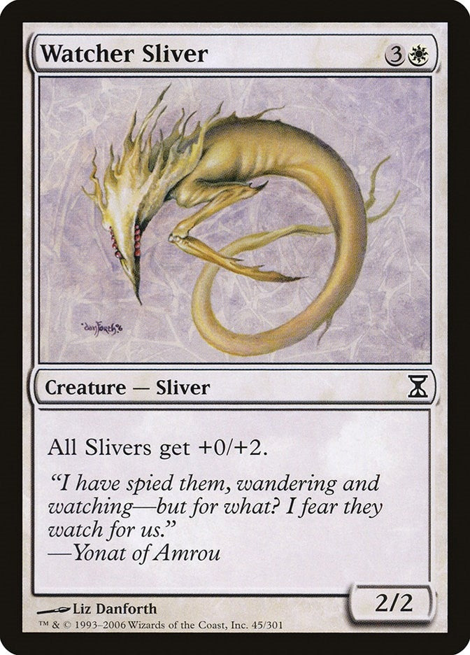 Watcher Sliver (45) [TSP] - MTG Single