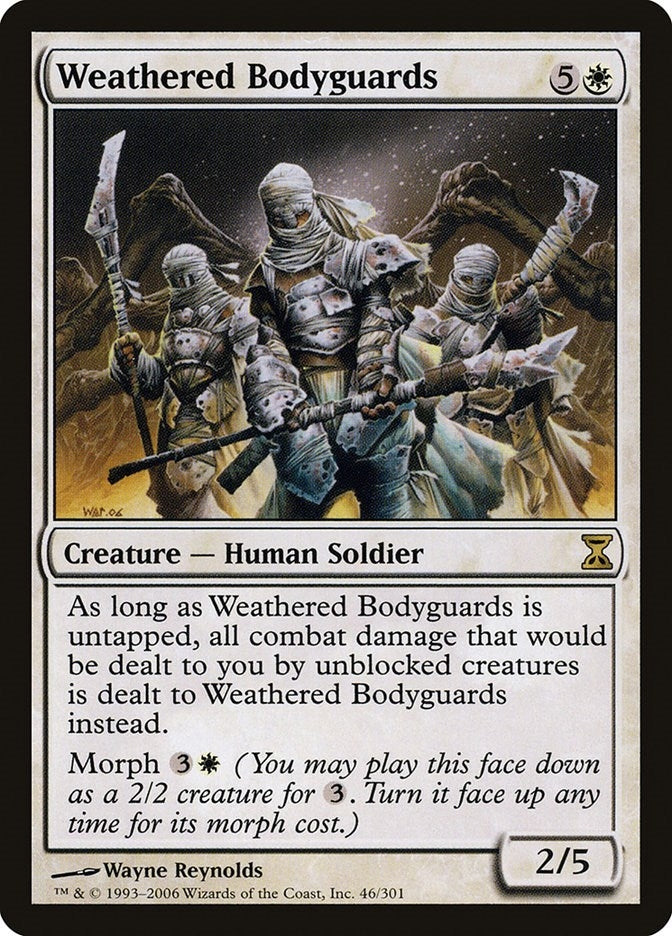 Weathered Bodyguards (46) [TSP] - MTG Single