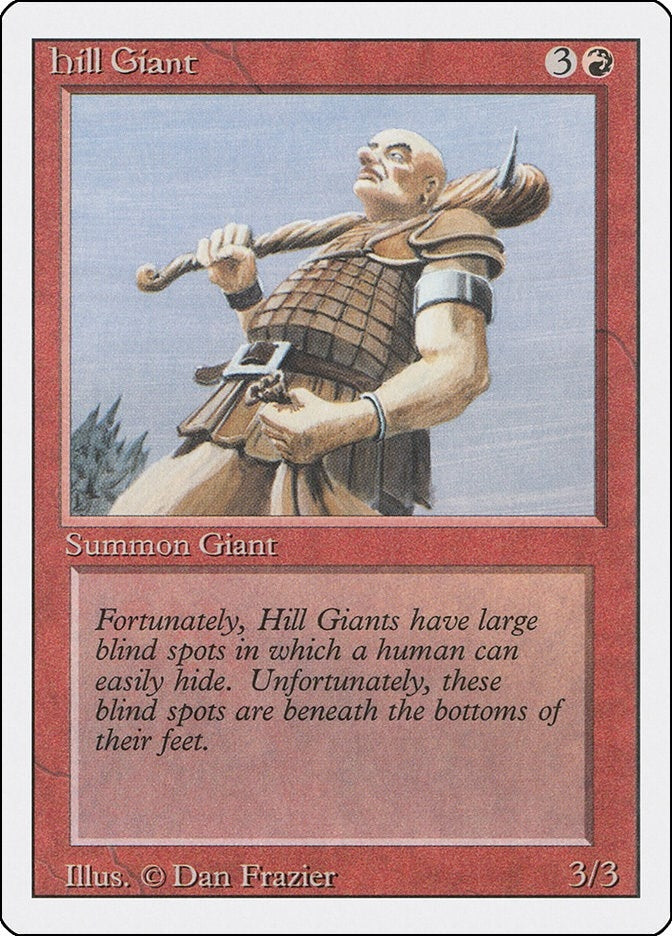 Hill Giant [3ED] - MTG Single