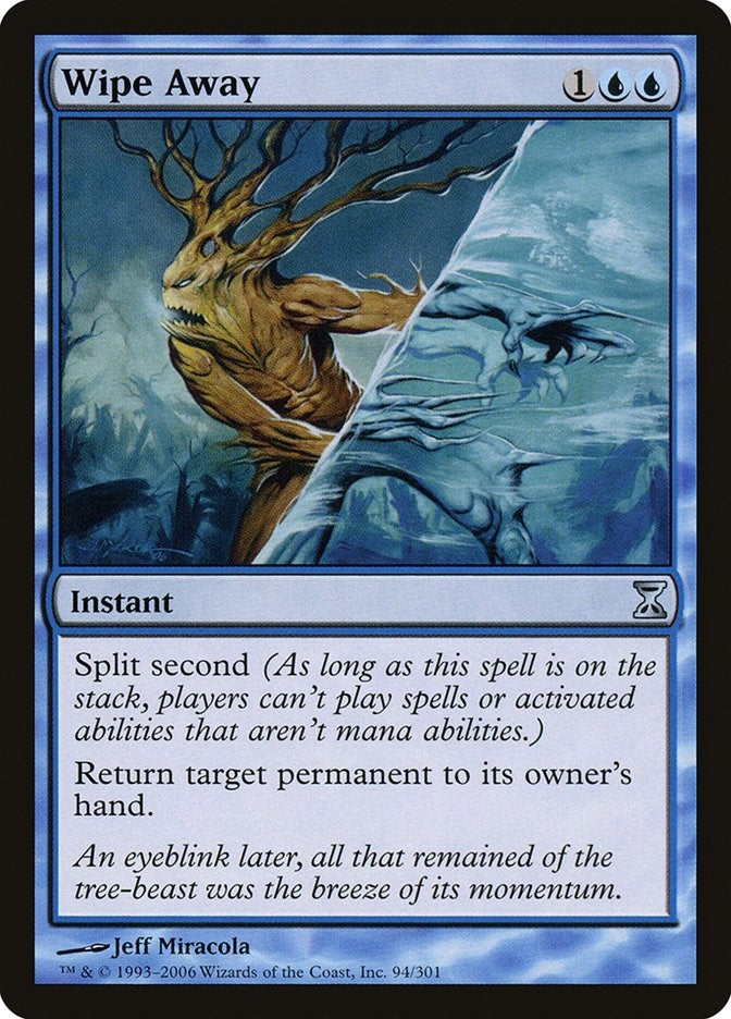 Wipe Away (94) [TSP] - MTG Single