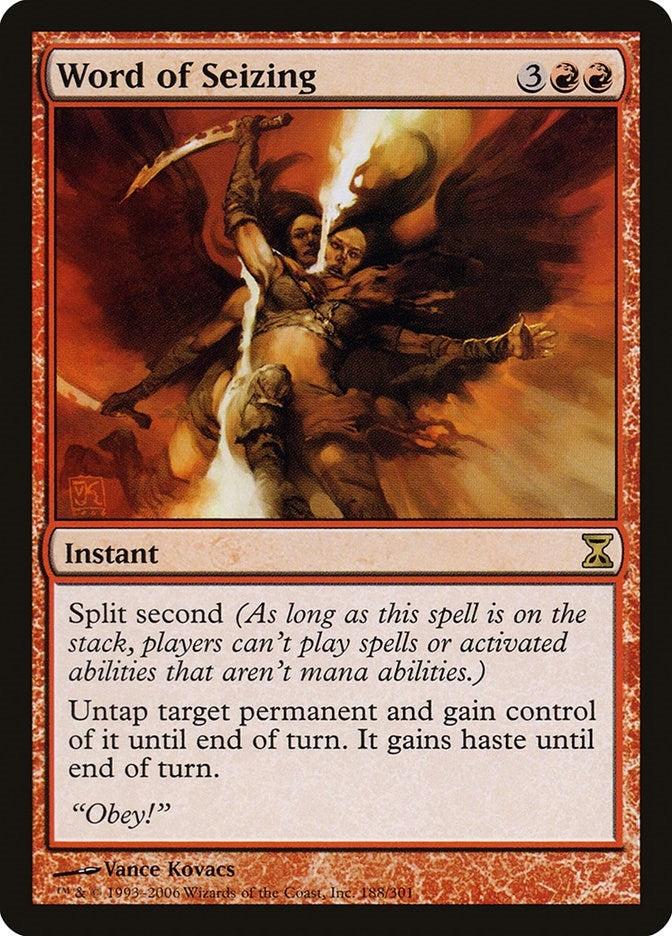 Word of Seizing (188) [TSP] - MTG Single