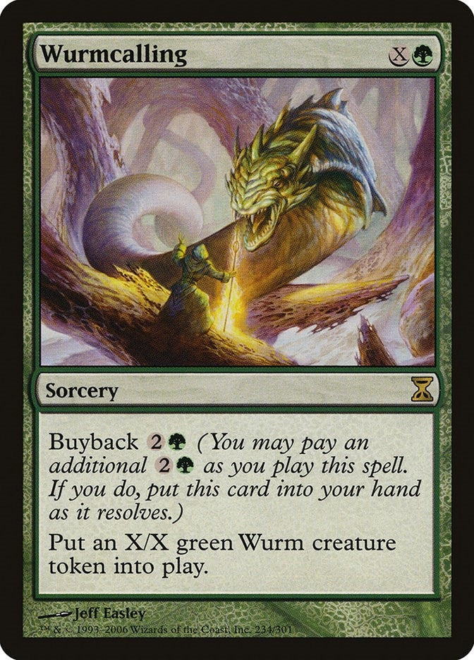 Wurmcalling (234) [TSP] - MTG Single