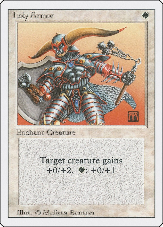 Holy Armor [3ED] - MTG Single
