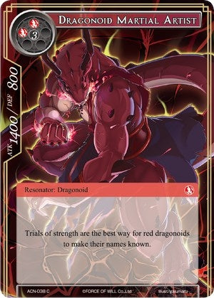 Dragonoid Martial Artist (38) [ACNS] - Force of Will Single