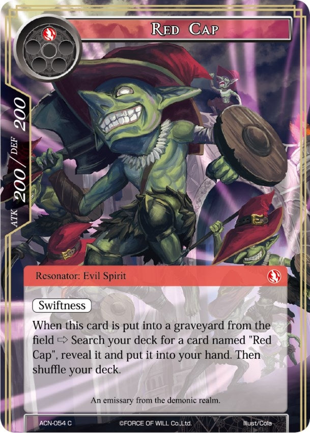Red Cap (54) [ACNS] - Force of Will Single