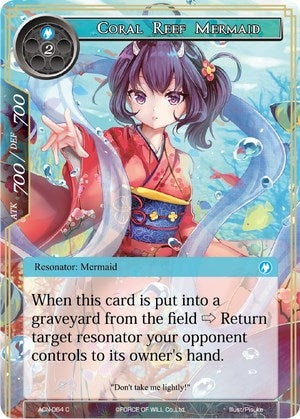 Coral Reef Mermaid (64) [ACNS] - Force of Will Single