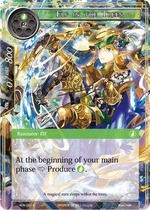 Elf in the Trees (91) [ACNS] - Force of Will Single