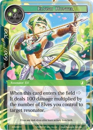 Elvish Hunter (92) [ACNS] - Force of Will Single
