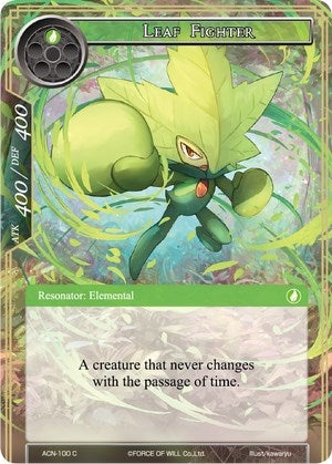Leaf Fighter (100) [ACNS] - Force of Will Single