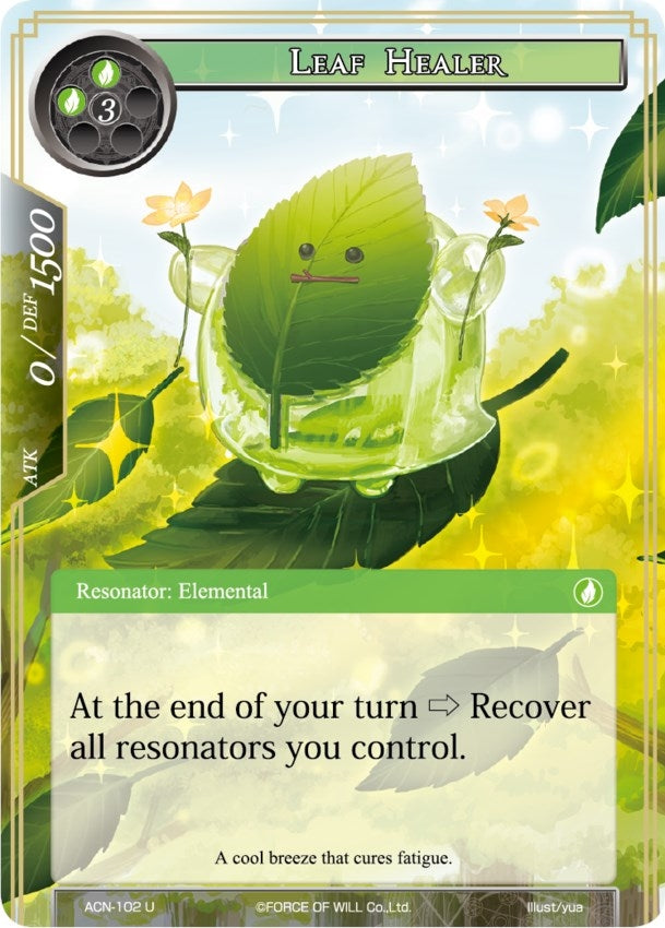 Leaf Healer (102) [ACNS] - Force of Will Single
