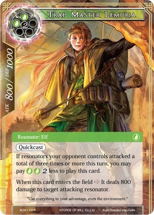 Trap Master Lemuria (110) [ACNS] - Force of Will Single