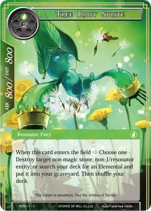 Tree Root Sprite (111) [ACNS] - Force of Will Single