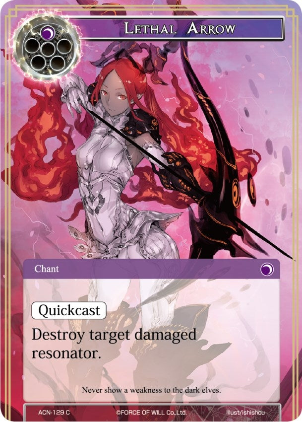 Lethal Arrow (129) [ACNS] - Force of Will Single