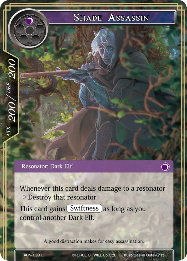 Shade Assassin (133) [ACNS] - Force of Will Single