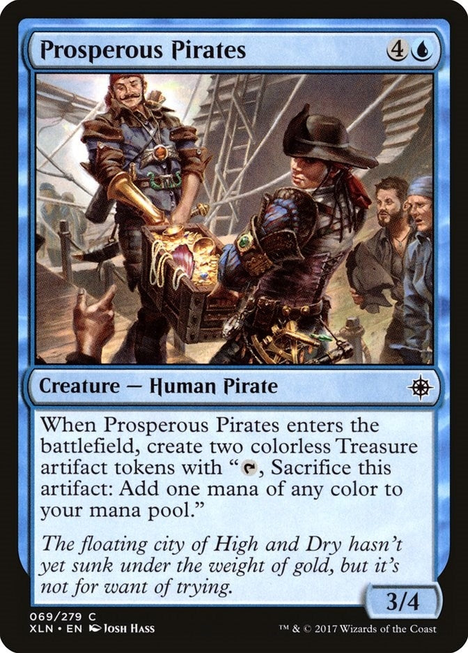 Prosperous Pirates (69) [XLN] - MTG Single