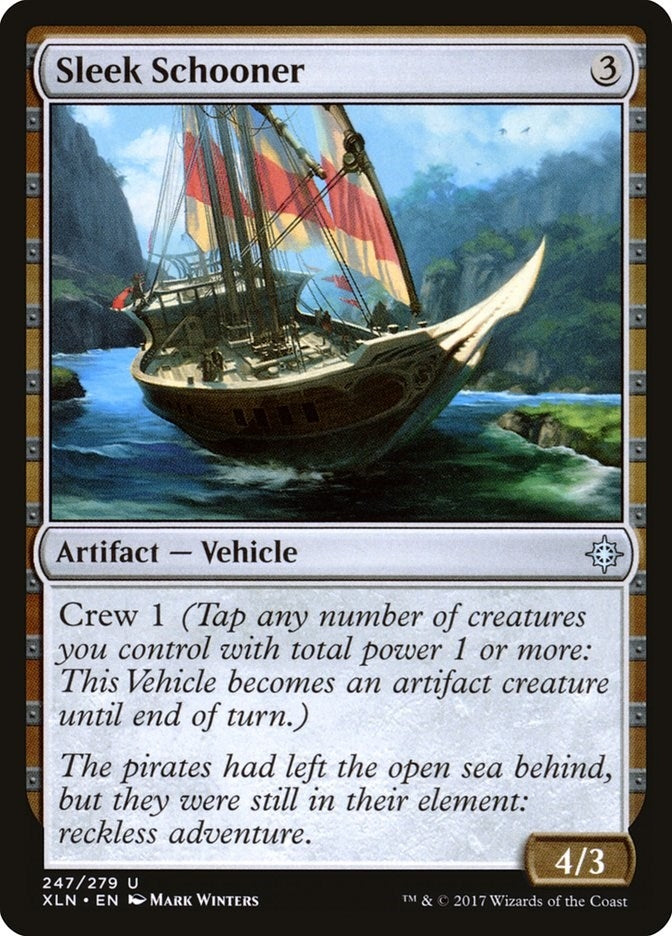 Sleek Schooner (247) [XLN] - MTG Single