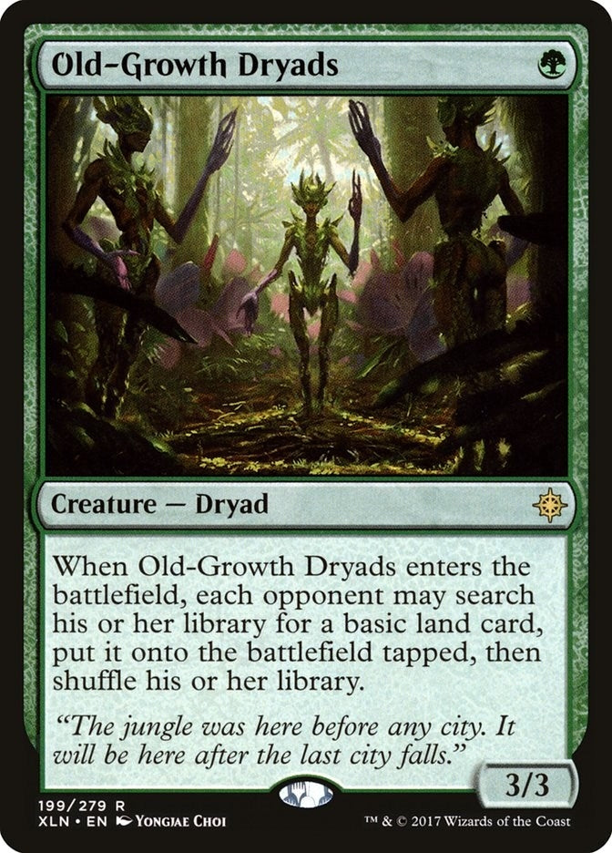Old-Growth Dryads (199) [XLN] - MTG Single