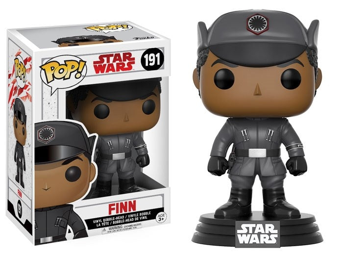 Star Wars: The Last Jedi: Finn (Bobble-Head) (191) [POP!] - Funko Sealed