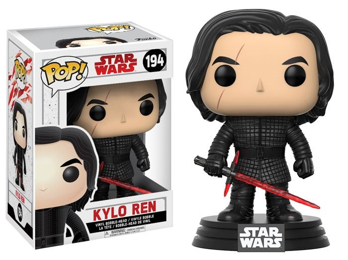 Star Wars: The Last Jedi: Kylo Ren (Bobble-Head) (194) [POP!] - Funko Sealed
