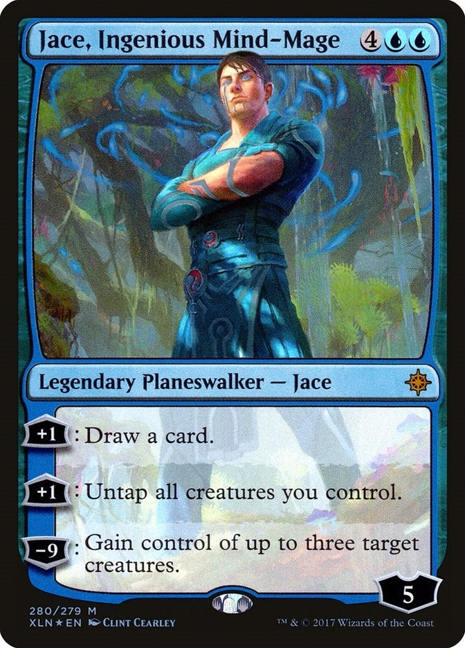 Jace Ingenious Mind-Mage (280) [XLN] - MTG Single
