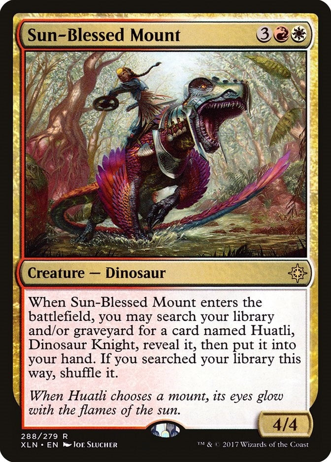 Sun-Blessed Mount (288) [XLN] - MTG Single