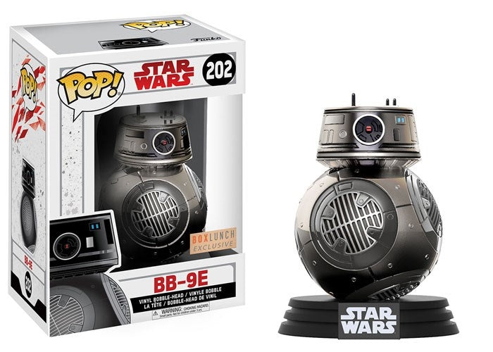 Star Wars: The Last Jedi: BB-9E (Bobble-Head) (BoxLunch Exclusive) (202) [POP!] - Funko Sealed
