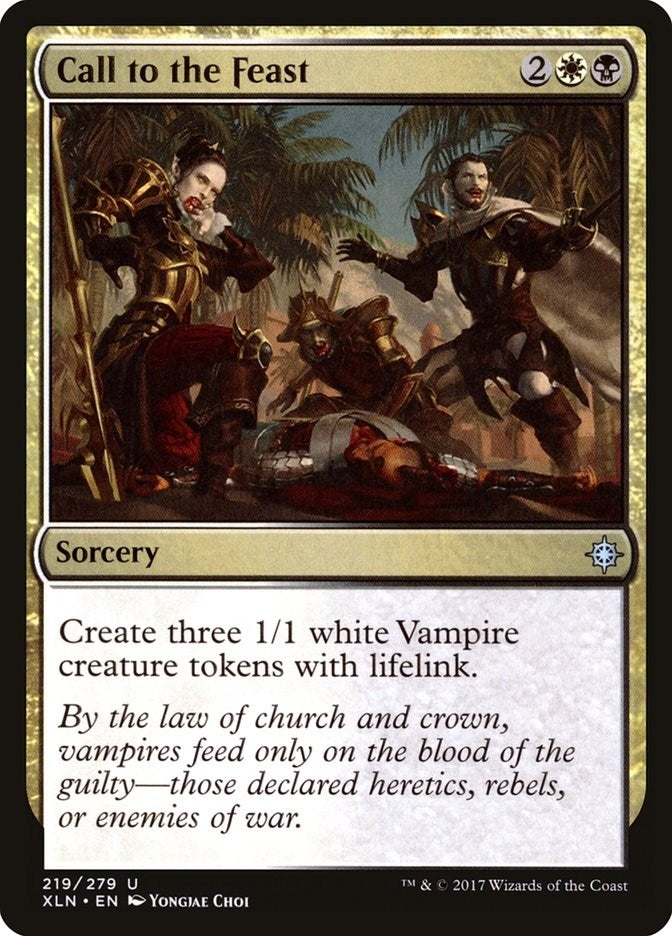 Call to the Feast (219) [XLN] - MTG Single