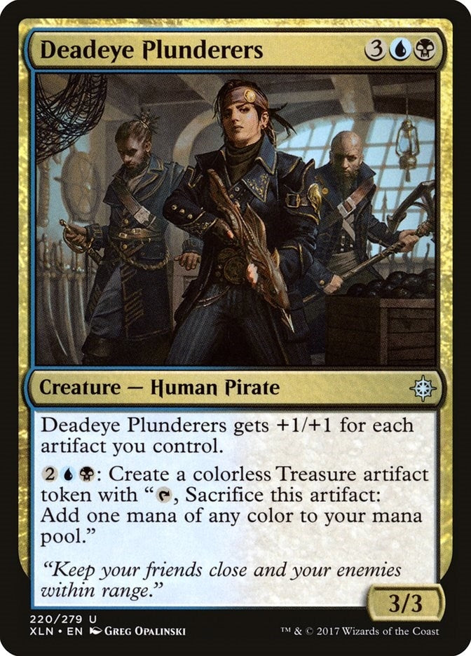 Deadeye Plunderers (220) [XLN] - MTG Single