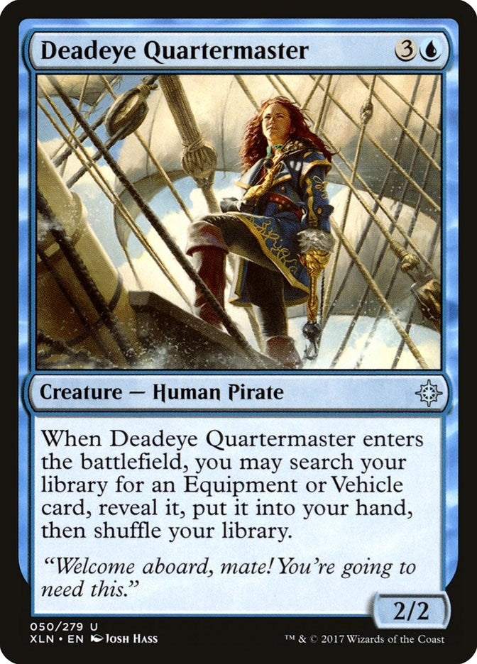 Deadeye Quartermaster (50) [XLN] - MTG Single
