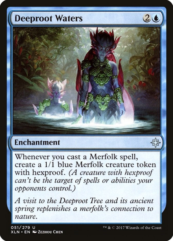 Deeproot Waters (51) [XLN] - MTG Single