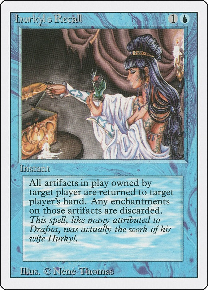 Hurkyl’s Recall [3ED] - MTG Single