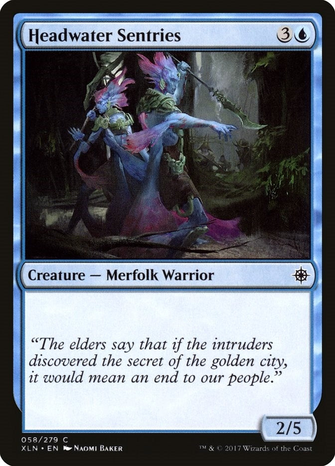 Headwater Sentries (58) [XLN] - MTG Single