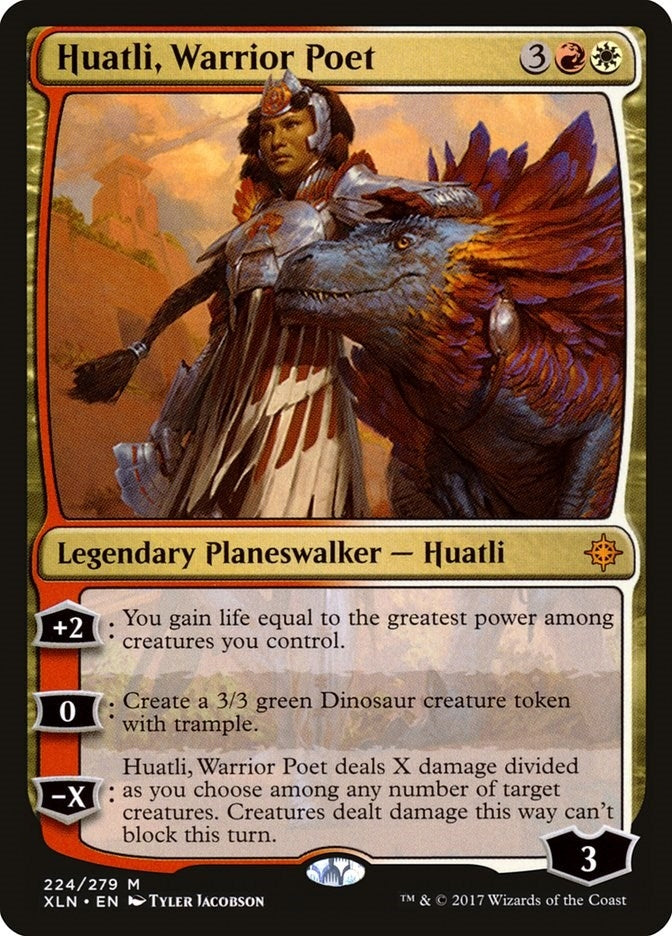 Huatli Warrior Poet (224) [XLN] - MTG Single