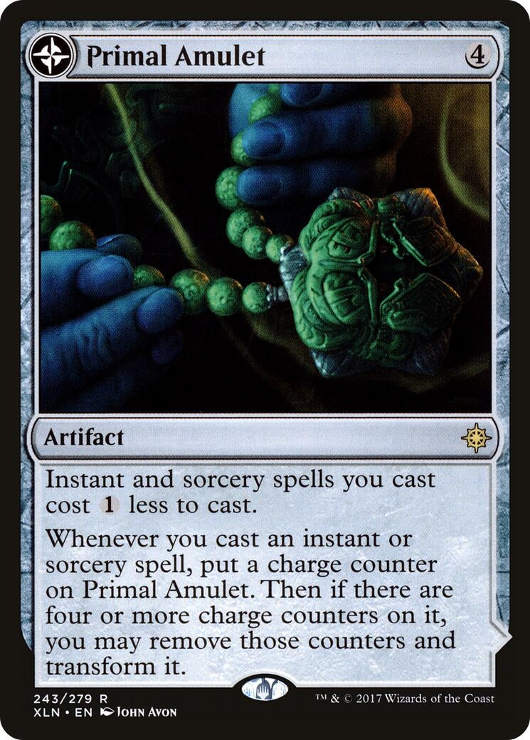 Primal Amulet (243) [XLN] - MTG Single