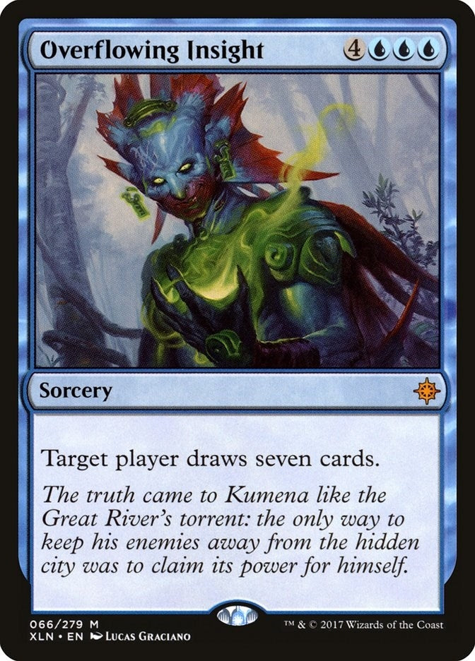 Overflowing Insight (66) [XLN] - MTG Single