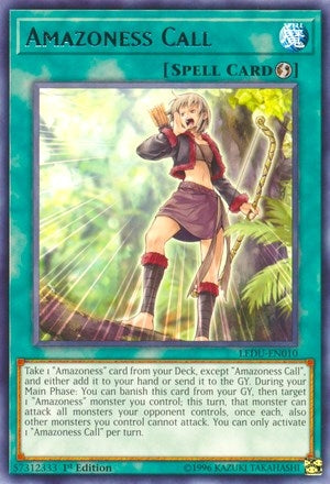 Amazoness Call (10) (LEDU) - YuGiOh Single