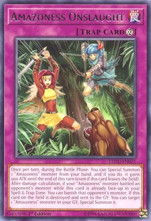 Amazoness Onslaught (11) (LEDU) - YuGiOh Single