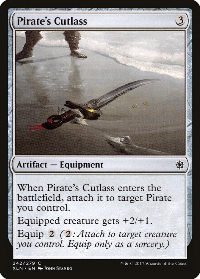 Pirate’s Cutlass (242) [XLN] - MTG Single