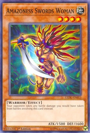 Amazoness Swords Woman (13) (LEDU) - YuGiOh Single