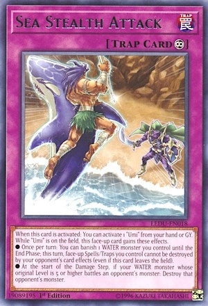 Sea Stealth Attack (18) (LEDU) - YuGiOh Single