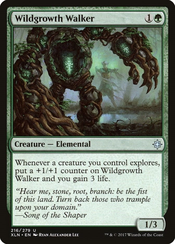 Wildgrowth Walker (216) [XLN] - MTG Single