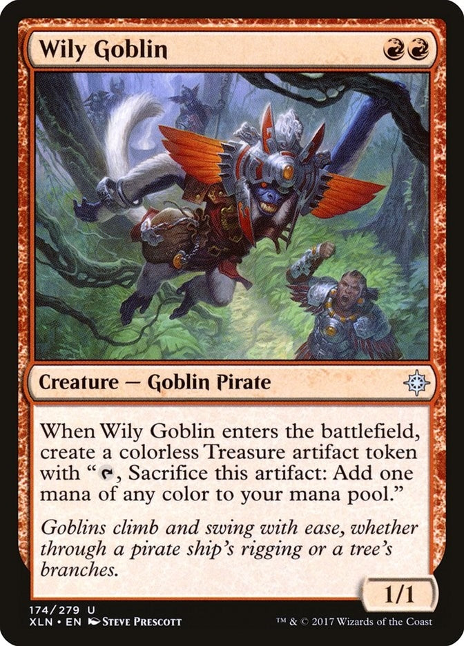 Wily Goblin (174) [XLN] - MTG Single